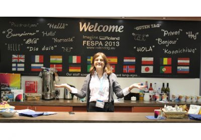 Roland DG conquista sucesso com FESPA Londres