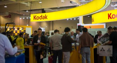 Kodak participa da ExpoPrint com grande stand e em grande estilo