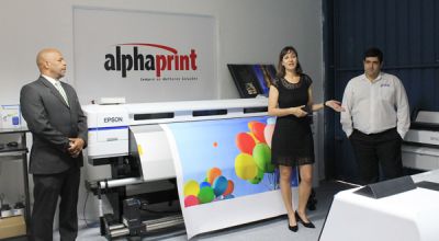 Alphaprint promove Open House Sign Display