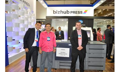 360 Graus Gráfica e Editora investe em equipamento Konica Minolta na ExpoPrint Digital 2015