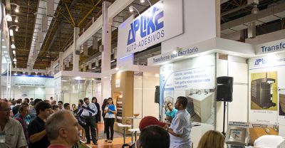 Aplike fez demonstrações durante a FESPA Brasil 2015