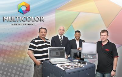 Multicolor amplia portfólio de produtos impressos com bizhub PRESS C70hc