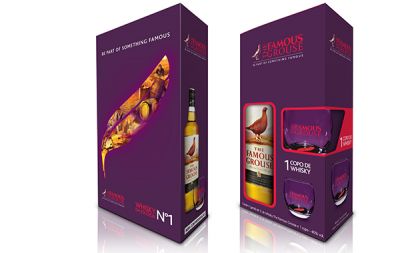 Congraf desenvolve embalagem do Whisky The Famous Grouse