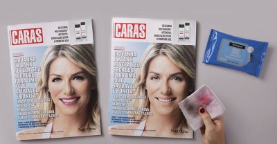 HP Indigo imprime capa criativa para ação de marketing na Revista CARAS