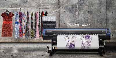 Mimaki lança impressora sublimática TS300P-1800 para a indústria têxtil